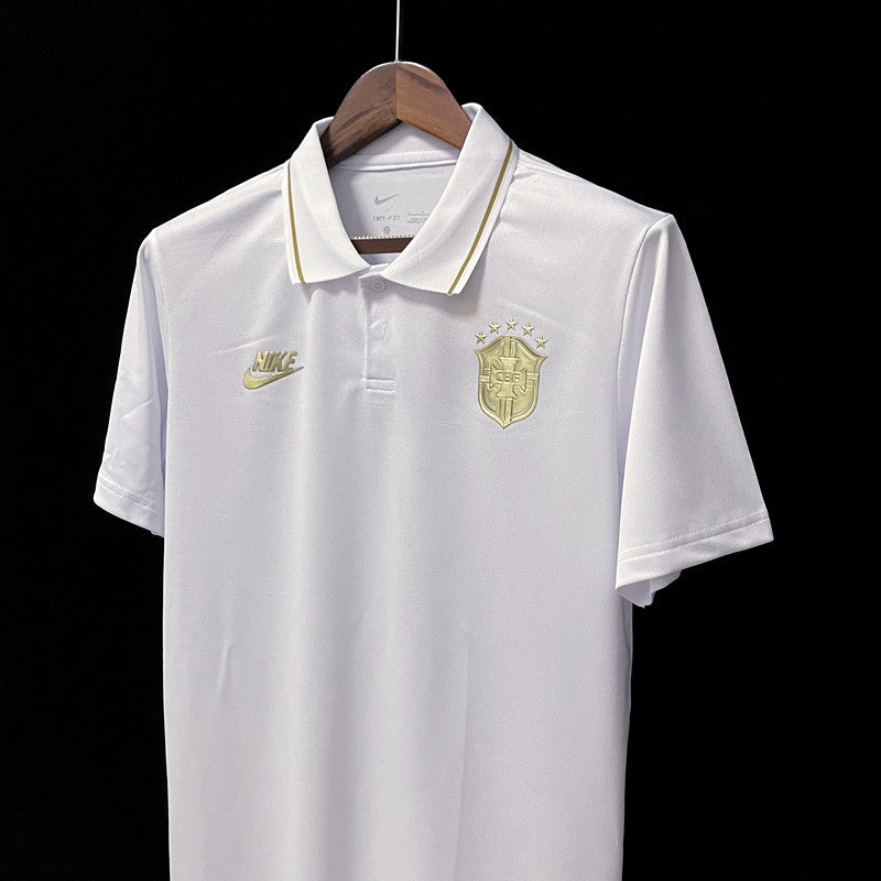 Brazil 22/23 National Team White Football Shirt