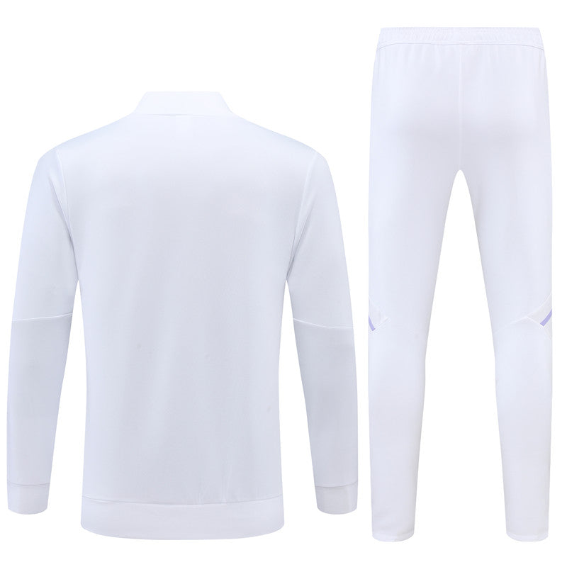Real Madrid White Tracksuit