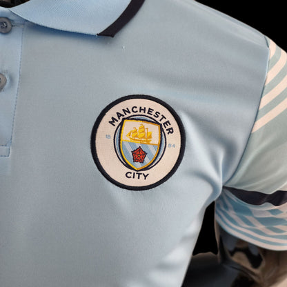 Manchester City 22/23 Home Polo Shirt